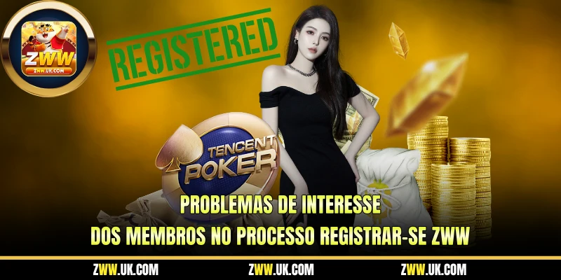 Problemas de Interesse dos Membros no Processo Registrar-Se ZWW