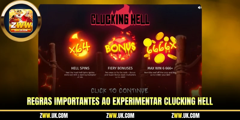 Regras Importantes ao Experimentar Clucking Hell