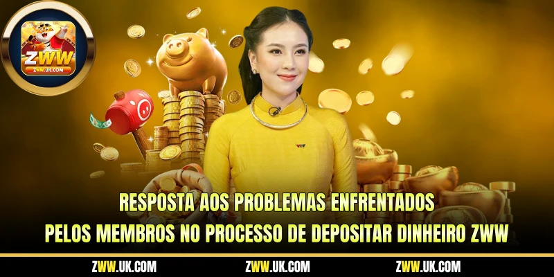 Resposta aos Problemas Enfrentados Pelos Membros no Processo de Depositar Dinheiro ZWW